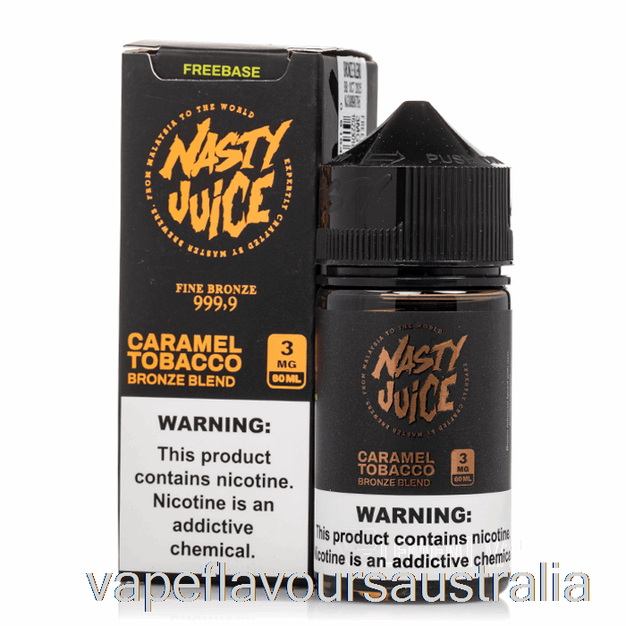 Vape Australia Bronze Blend - Nasty Juice - 60mL 0mg